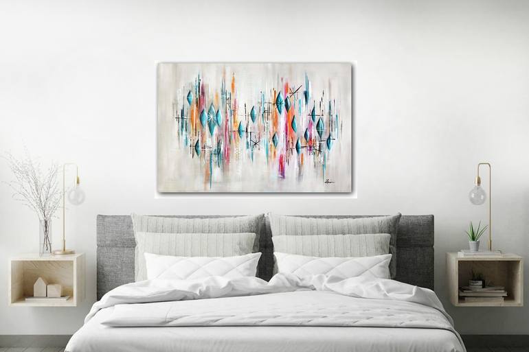 Original Modern Abstract Painting by Angela Bisson