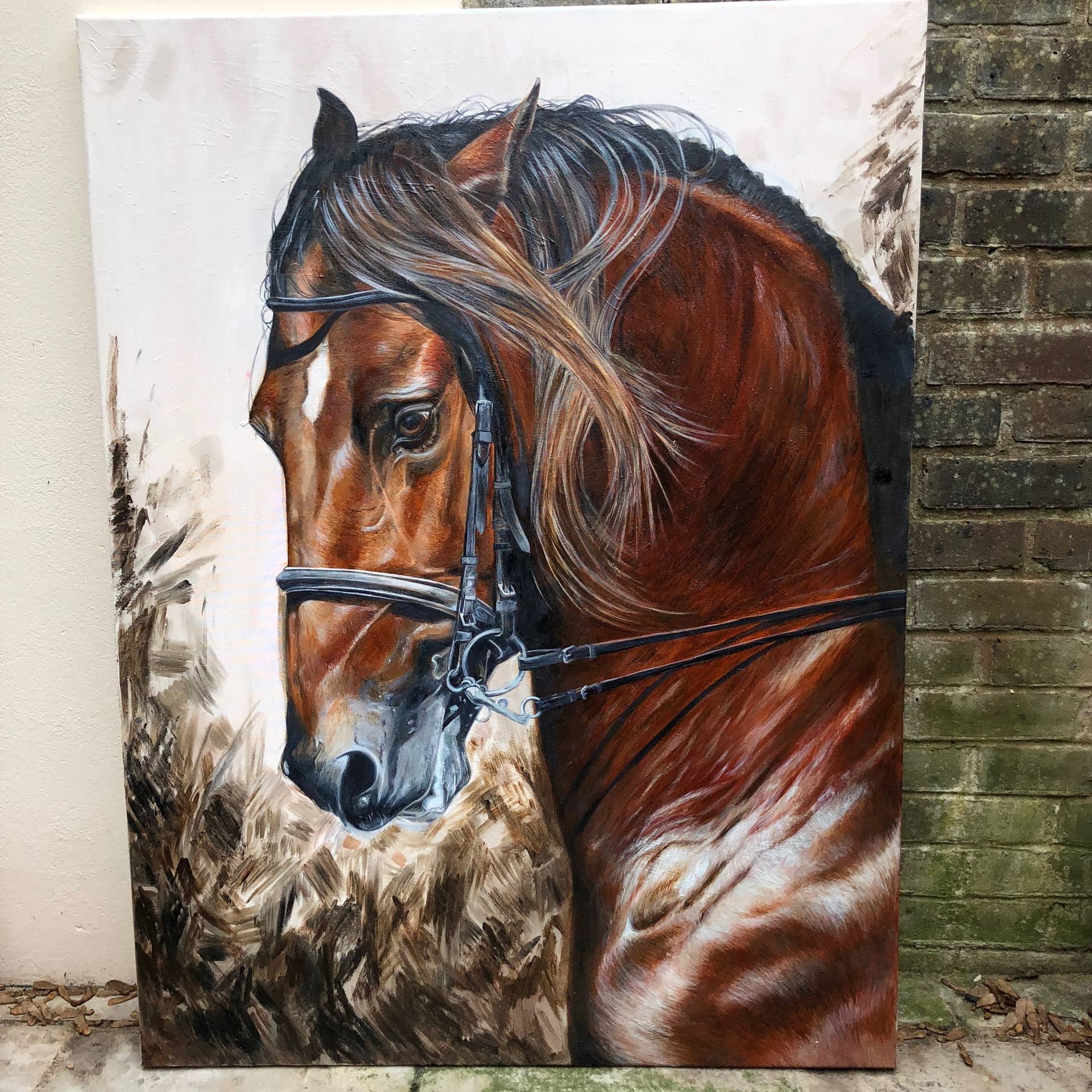 Horse Art Horse Head Painting Oil Painting On Canvas Painting By Caroline Towning Saatchi Art