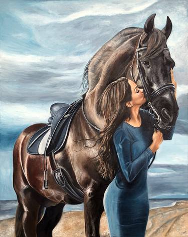Friesian Stallion | Horse Portrait thumb