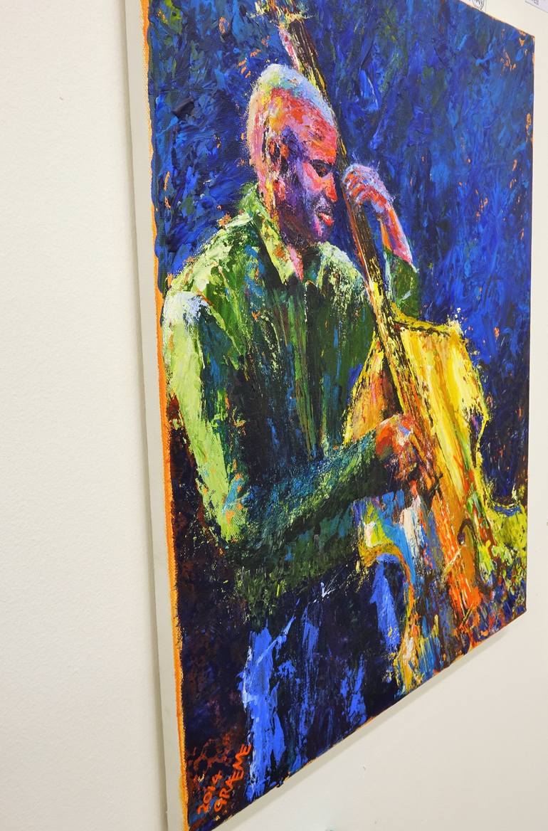 Original Figurative Music Painting by Graeme Farragher