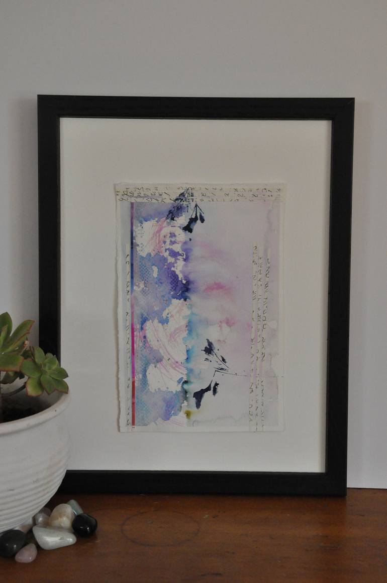 Original Abstract Collage by Jennifer Wojinski