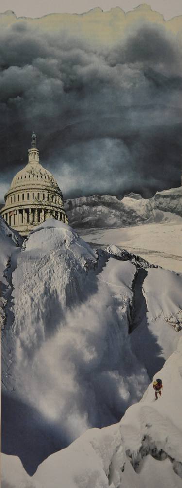 Original Political Collage by Jennifer Wojinski