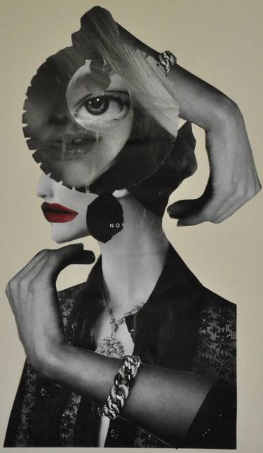 Original Portraiture Women Collage by Jennifer Wojinski