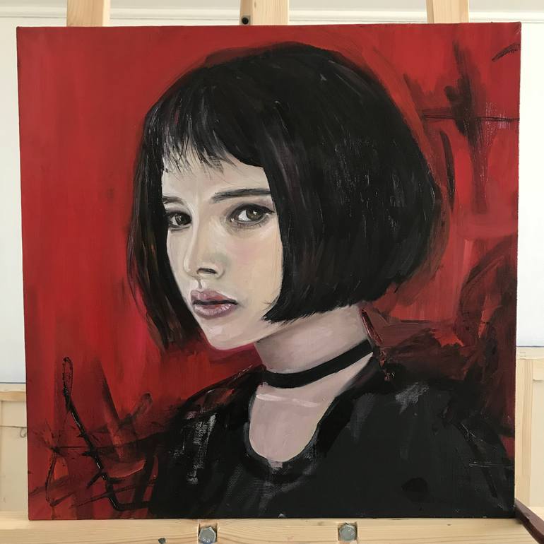 Original Art Deco People Painting by Leysan Khasan