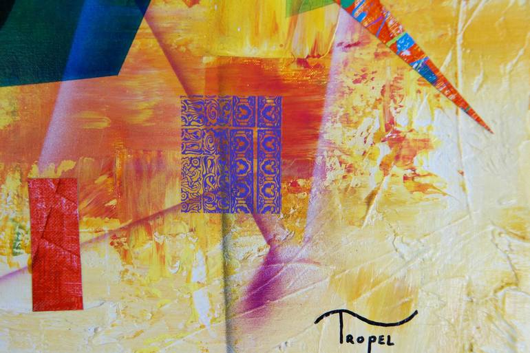 Original Modern Abstract Painting by Tropel art