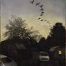 "Wild Geese," 2012, watercolor, 28 x 22 inches. (Sorry, I've lost my hi-res image of this one.)