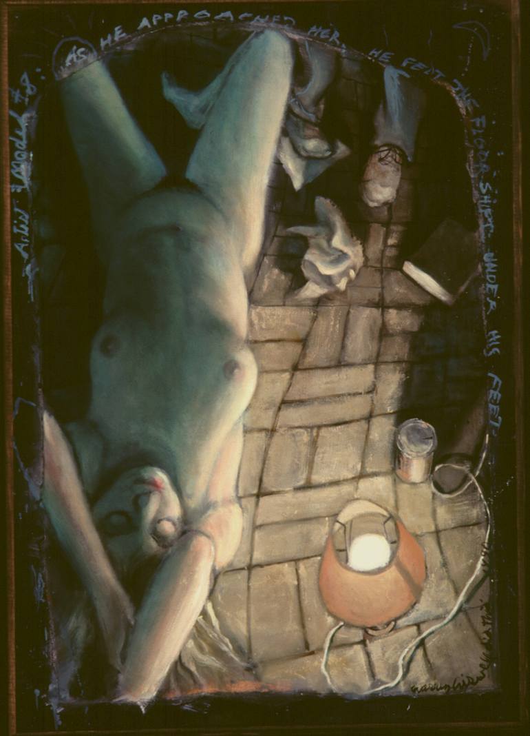Original Figurative Fantasy Drawing by Warren Criswell