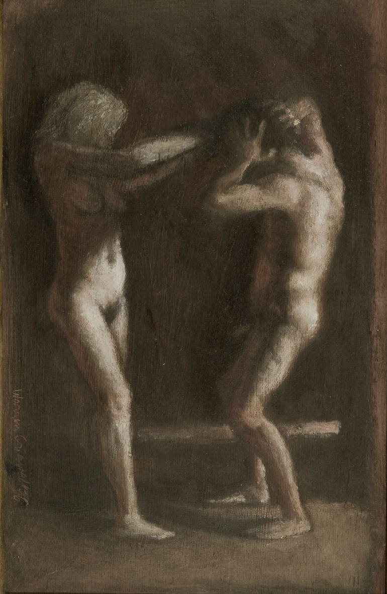 Original Figurative Humor Drawing by Warren Criswell