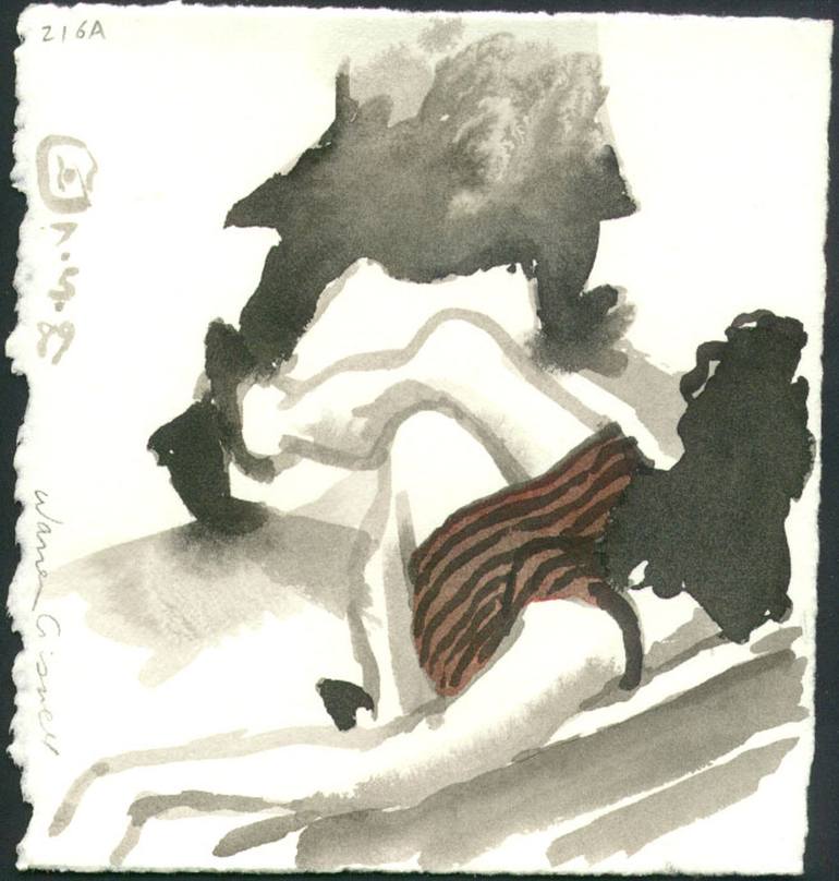 Original Figurative Men Drawing by Warren Criswell