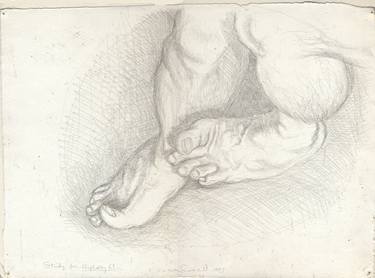 Original Figurative Body Drawings by Warren Criswell