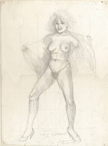Original Figurative Erotic Drawings by Warren Criswell