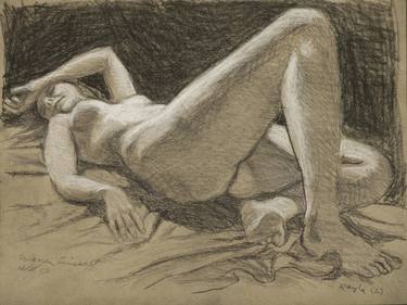 Original Figurative Nude Drawings by Warren Criswell
