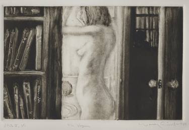 Original Figurative Nude Printmaking by Warren Criswell