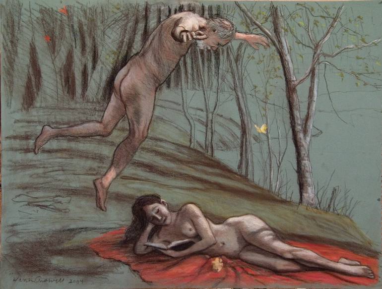 Original Figurative Other Painting by Warren Criswell