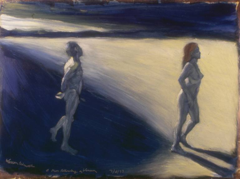 Original Figurative Erotic Painting by Warren Criswell