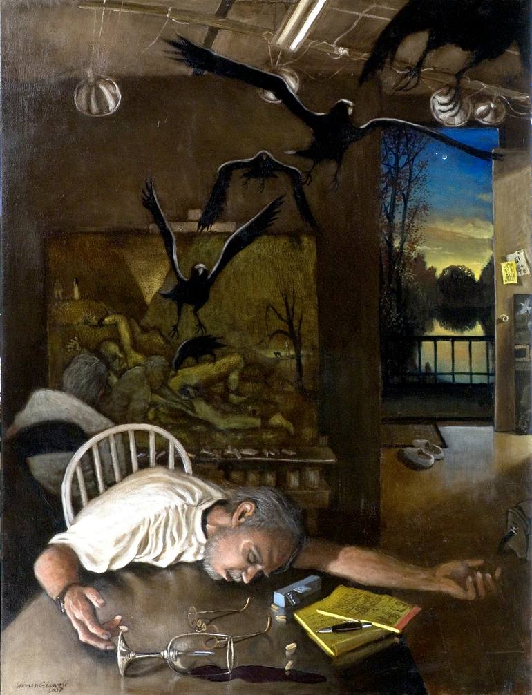 Original Figurative Still Life Painting by Warren Criswell