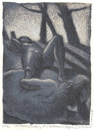 Original Figurative Erotic Printmaking by Warren Criswell