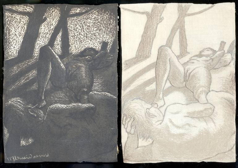 Original Erotic Printmaking by Warren Criswell
