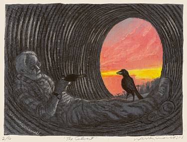 Original Mortality Printmaking by Warren Criswell