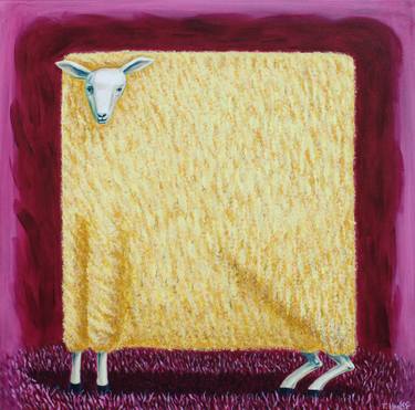 Squared Sheep turning Gold thumb