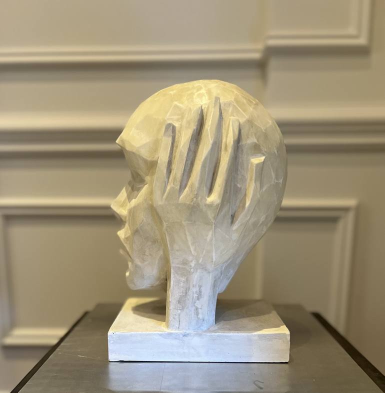 Original Expressionism People Sculpture by Veronique Ouaknine