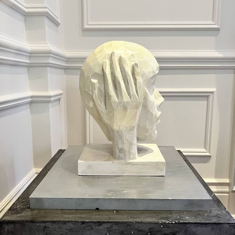 Original Expressionism People Sculpture by Veronique Ouaknine