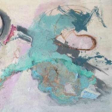 Original Abstract Expressionism Abstract Paintings by Veronique Ouaknine