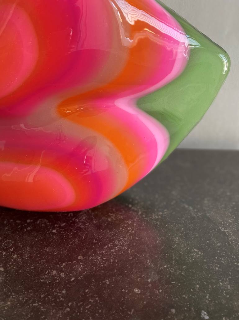 Original Abstract Body Sculpture by Veronique Ouaknine