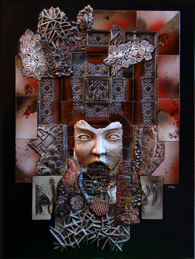 Original Surrealism Religion Sculpture by Valdif Miguel  Valdivieso