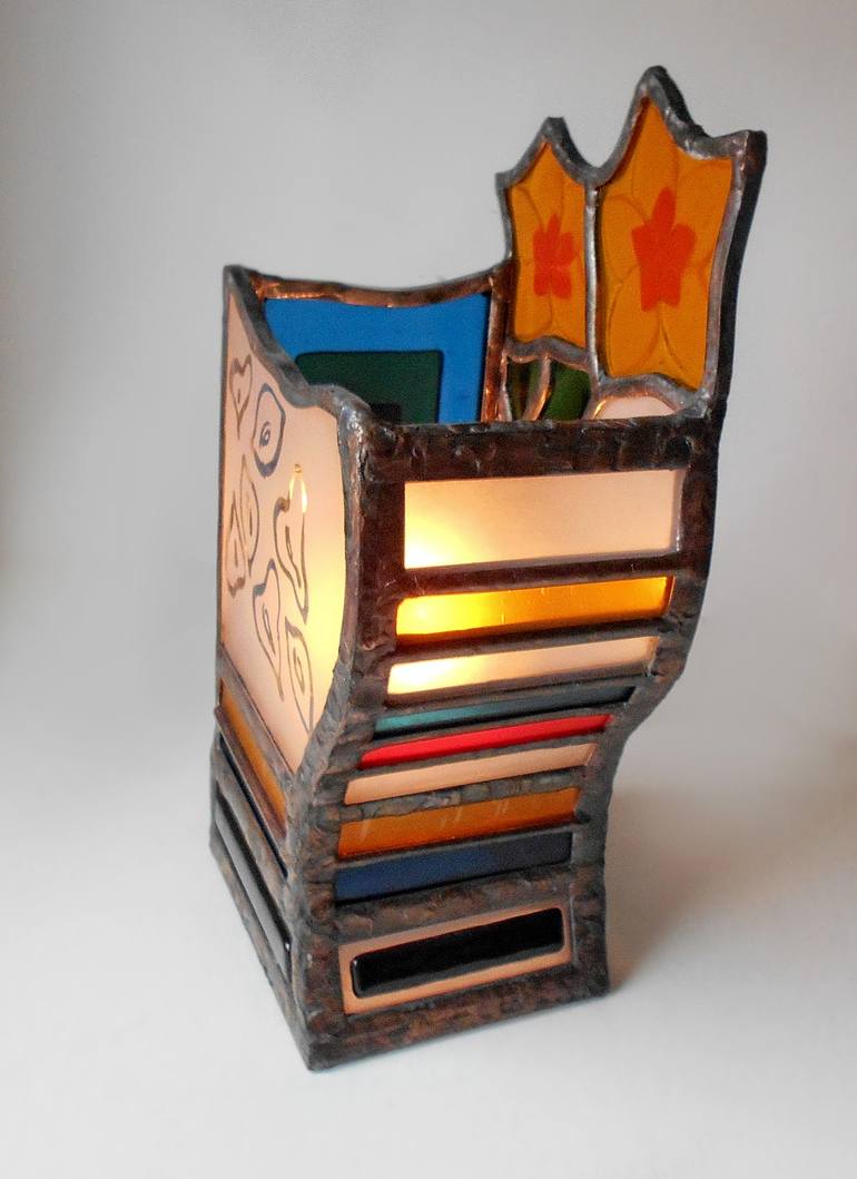 Original Modernism Botanic Sculpture by Riki Dubo