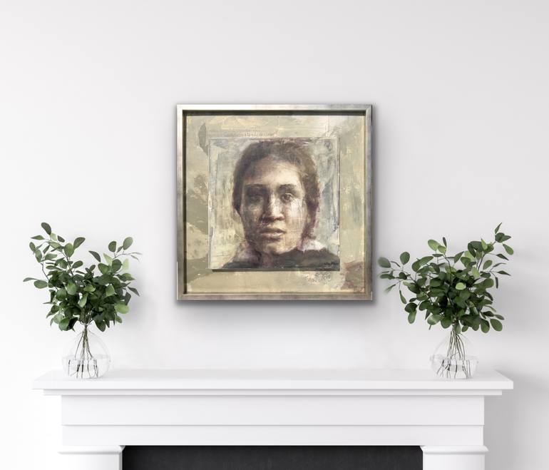 Original Figurative Women Painting by Carmen Luz Pino