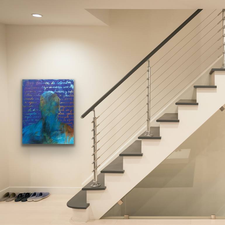 Original Figurative People Painting by Carmen Luz Pino