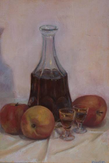 Liqueur and apples thumb