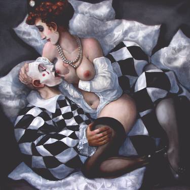 Original Erotic Paintings by Andrea Alciato