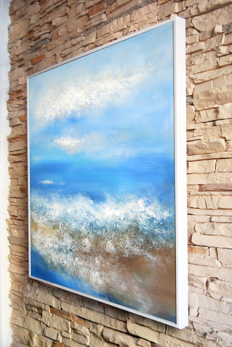 Original Impressionism Abstract Painting by Ada Van