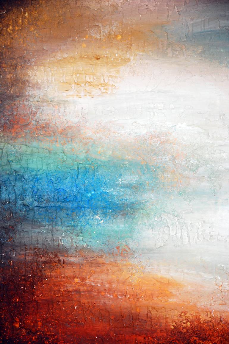 Original Impressionism Abstract Painting by Ada Van
