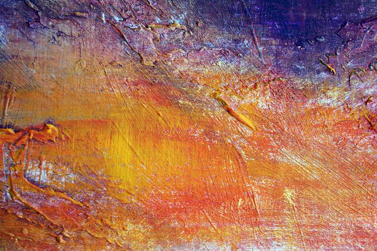 Original Fine Art Abstract Painting by Ada Van