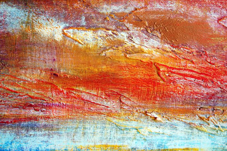 Original Fine Art Abstract Painting by Ada VAN