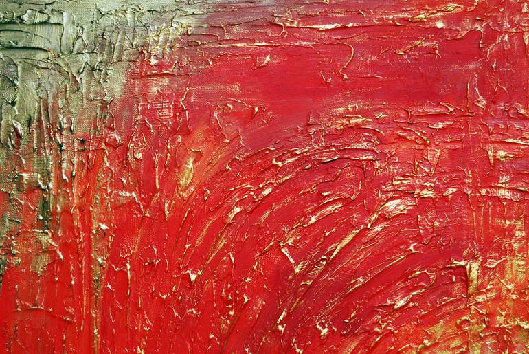 Original Abstract Expressionism Abstract Painting by Ada VAN