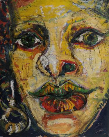 Print of Abstract Expressionism Portrait Paintings by Ivana Knezevic