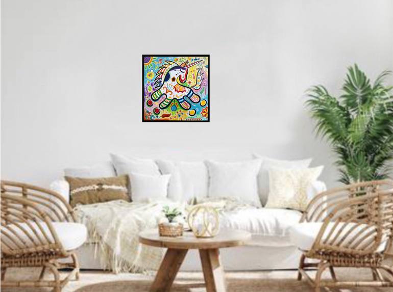 Original Contemporary Animal Painting by Jan Buchner