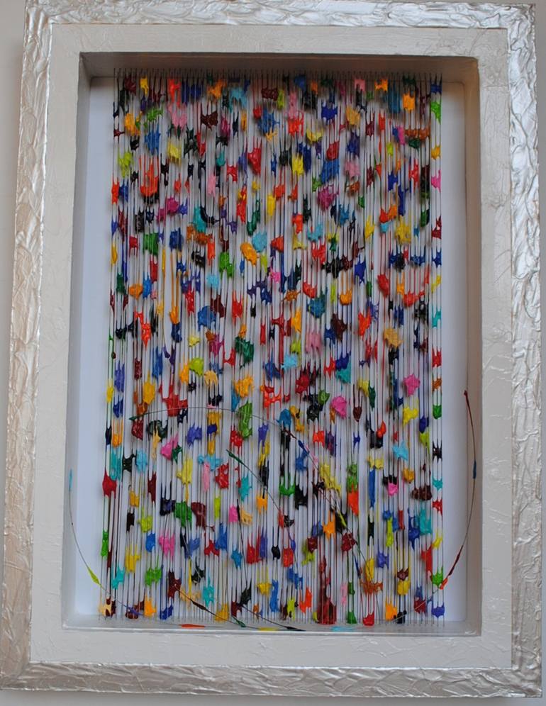 Original Abstract Installation by Antonio Gallone