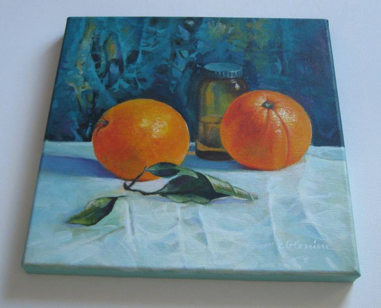 Original Fine Art Still Life Painting by Elena Oleniuc