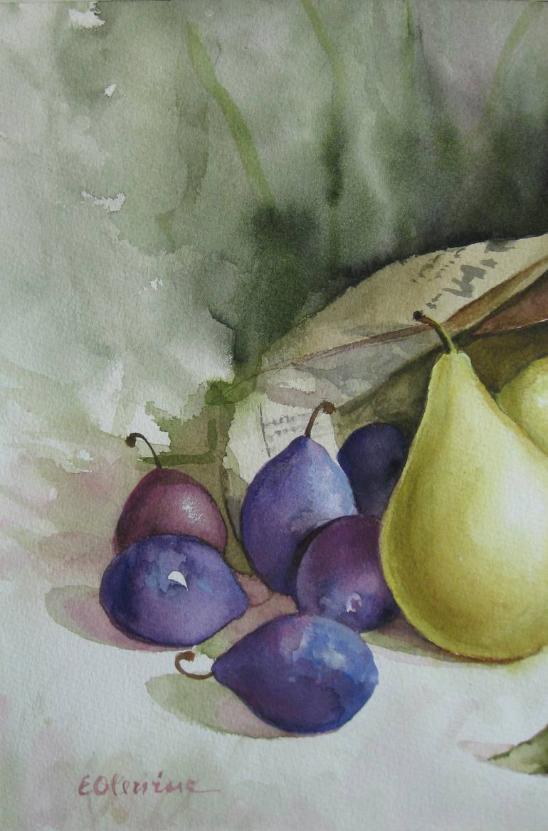 Original Fine Art Still Life Painting by Elena Oleniuc