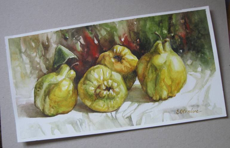 Original Expressionism Still Life Painting by Elena Oleniuc