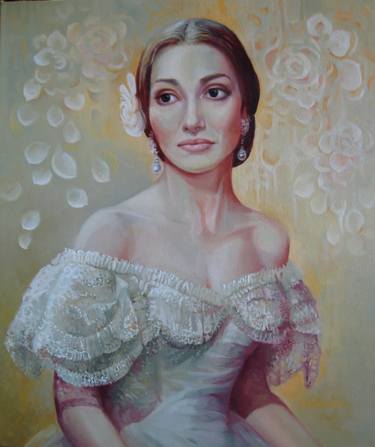 Original Fine Art Portrait Paintings by Elena Oleniuc