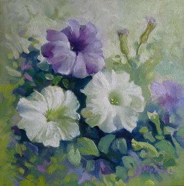 Print of Fine Art Floral Paintings by Elena Oleniuc