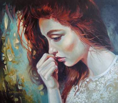 Print of Portrait Paintings by Elena Oleniuc