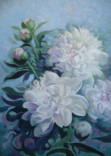 Print of Floral Paintings by Elena Oleniuc