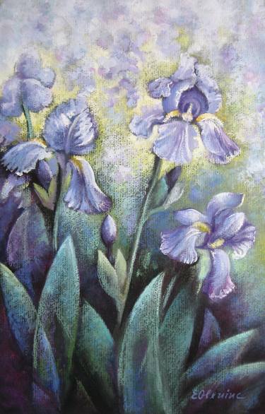 Print of Fine Art Floral Paintings by Elena Oleniuc